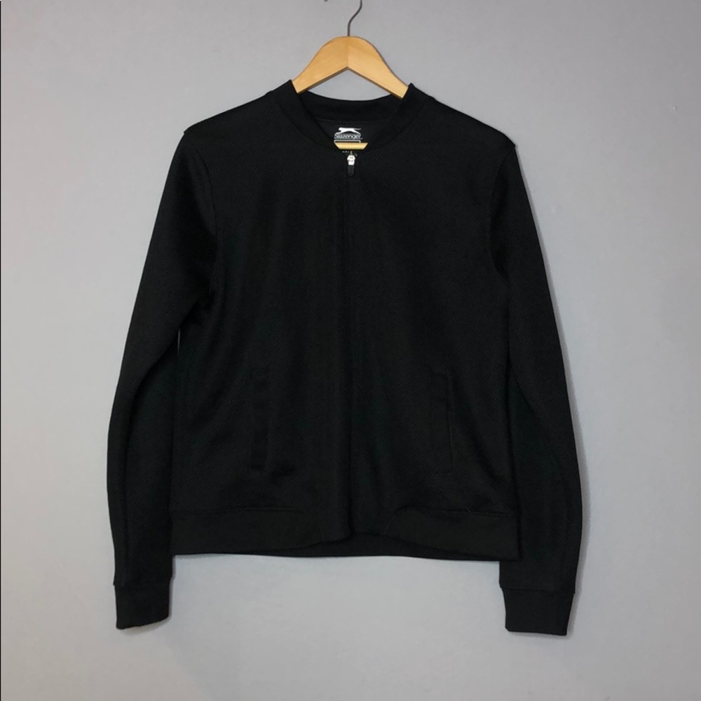 Slazenger sz Large ladies mesh golf jacket pockets